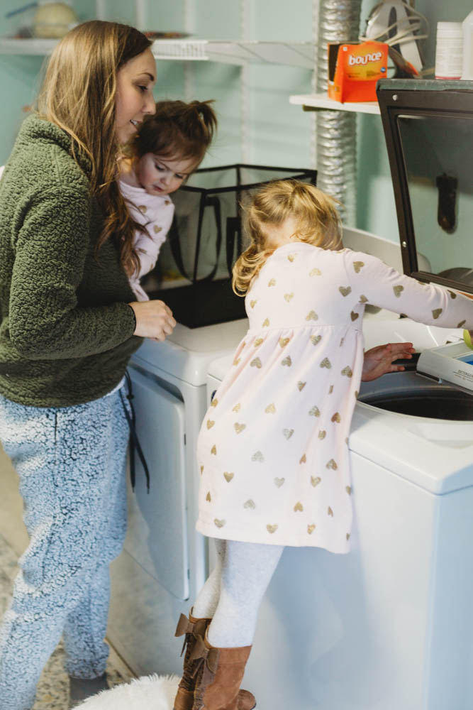 How I Created Our Life-Changing Family Laundry System