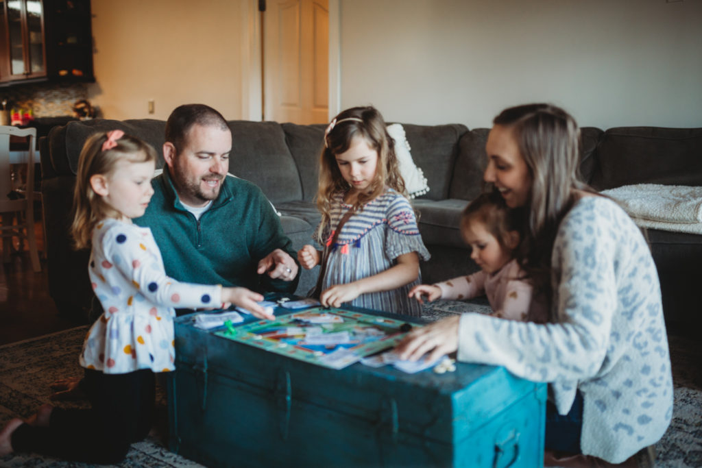 family activities board game