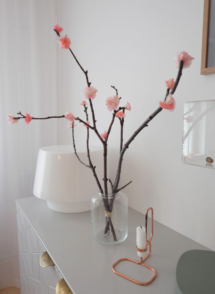 cherry blossom spring craft for kids