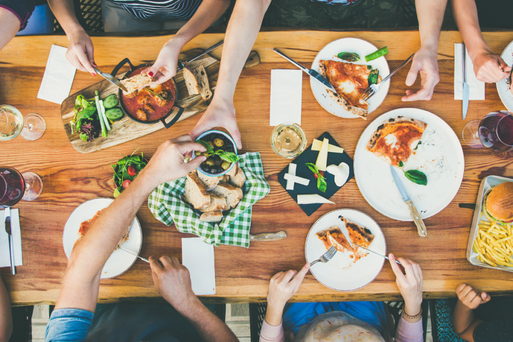 dinner party outdoor