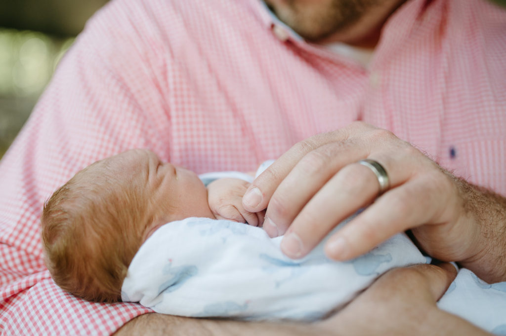 dad with son with trisomy 13