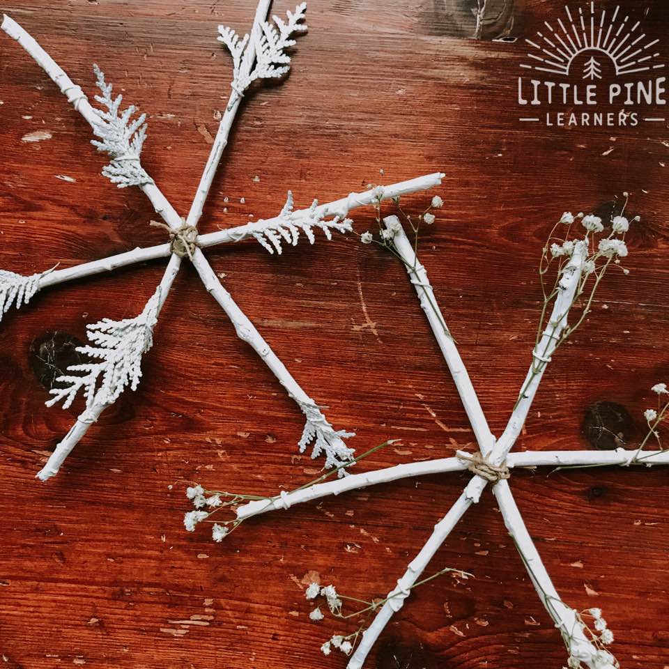 snowflake nature christmas handicraft