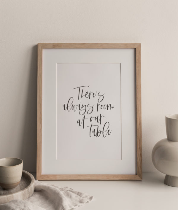 There's room at our table | Digital Download | Foster Care Gift | Adoption Gift - Image 6